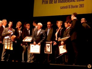 remise des prix madeleine 2012: