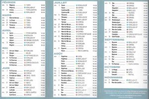 Calendrier-Sud Ouest-2020